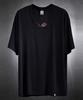 Kileutimuka Back Bleach U-Neck Short Sleeve T-Shirt Black