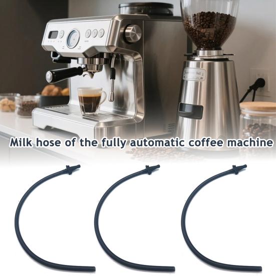 3 Pcs Silicone Milk Hose for Fully Automatic Coffee Machine 11.8 Inch Milk Tube Replacement Accessories for Siemens