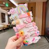 14-Piece Korean Style Cartoon Fruit Hair Clip Set for Kids