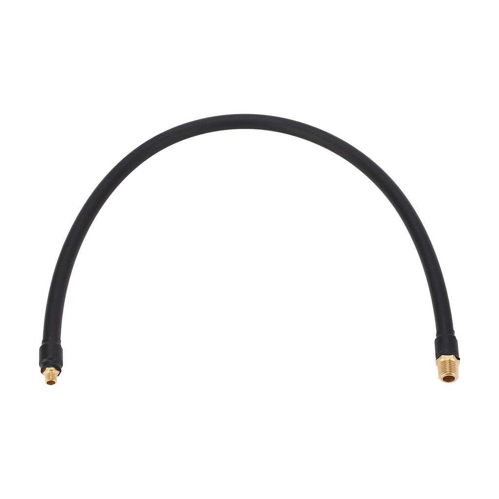14in NPT Air Compressor Hose Rubber Double Head Air Pump Tire Inflation Inflator Connection Hose