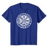 Bussola Vegvisir Futhark Rune Nordiche Talismano Maglietta 100% Cotone Girocollo Estate Manica Corta Casual Maglietta da Uomo Taglia S3XL