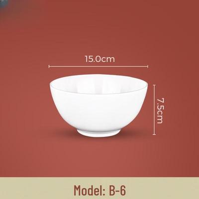 Melamine Imitation Porcelain Round Soup Bowl