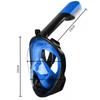 Máscara Profissional de Snorkeling Mergulho Subaquático Scuba Máscara de Snorkel Facial Completa Óculos Antiembaçante para Equipamento de Natação para Adultos
