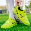 Fashion Green Men's Football Training Shoes Size 35-46 Soccer Turf Shoes Unisex Professional Indoor Futsal Sneakers Men