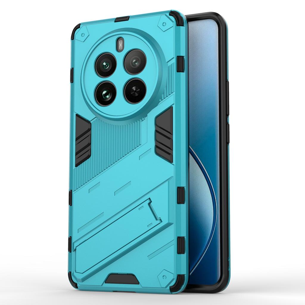 For Realme 12 Pro 5G/12 Pro+ 5G Case PC+TPU Shockproof Armor Phone Cover with Kickstand