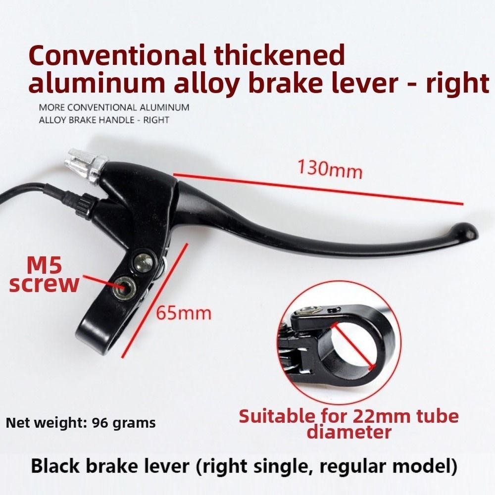 1pair/1pc Aluminium Alloy E-Bike Brake Levers  For Electric Bike Scooter