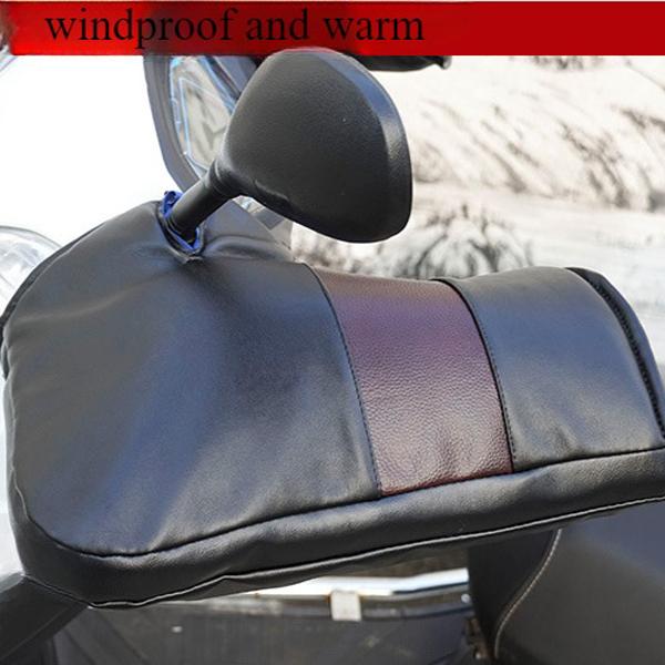 Warm Winter Motorcycle Scooter Bike Handlebars Gloves Hand Muffs Gloves