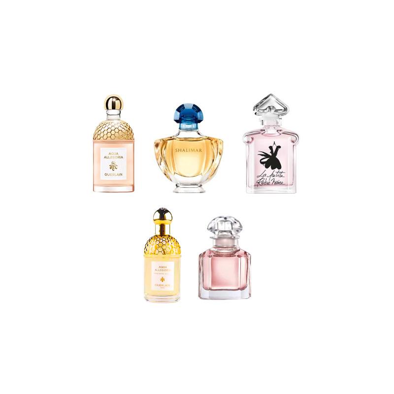 GUERLAIN Classic Mini Perfume Sample Sets Eau De Parfum EDP Eau De Toilette Five Piece Set Classic Mini Perfume Travel Set