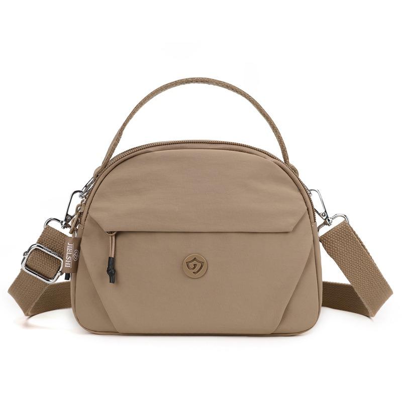 

Spring and summer new fashion macaron shell bag simple and lightweight nylon cloth bag women s crossbody bag