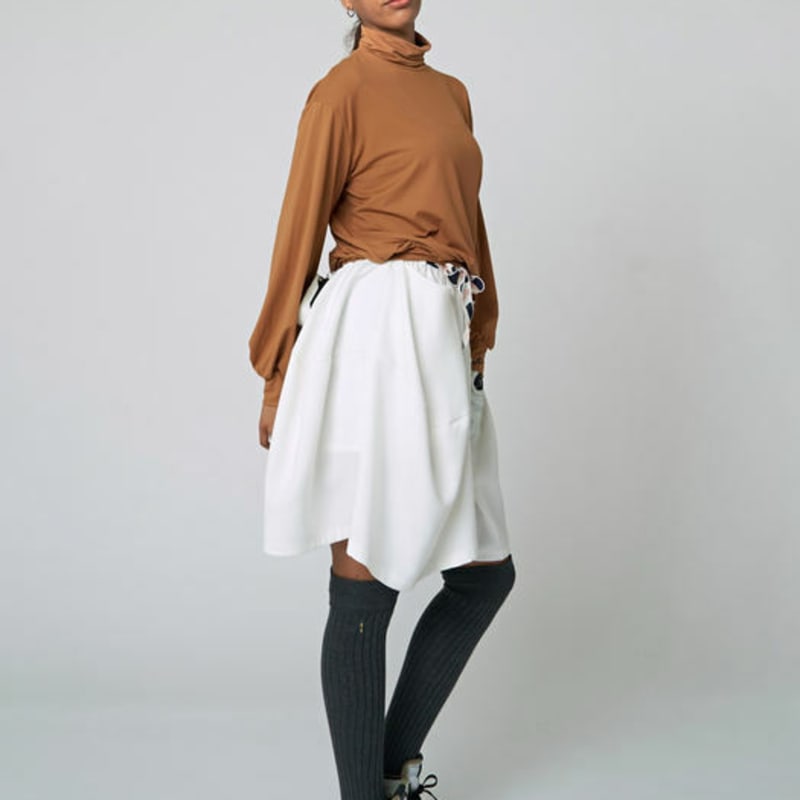 ATHPLATFORM AW22AS02 Over Knee Socks_Melange Gray