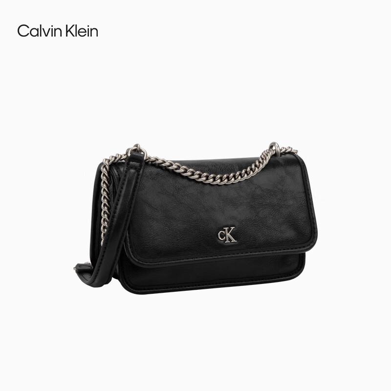 Calvin Klein Elegant Flip Chain Shoulder Bag