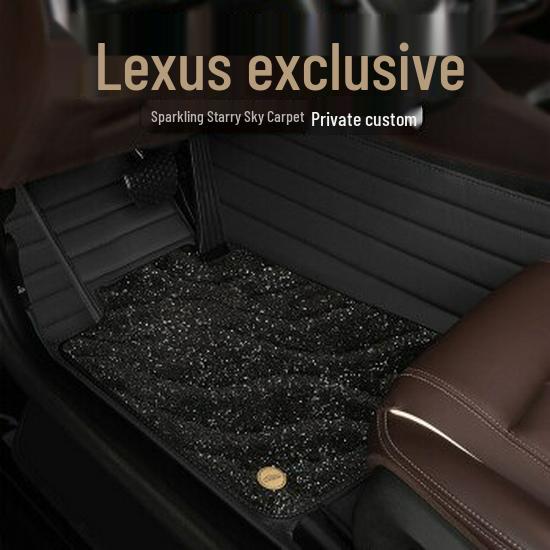 Starry Sky Full Coverage Car Floor Mats for Lexus ES200, UX260h, ES300h, RX3