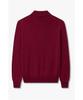 MAN ON THE BOON [Morgano] Mock Neck Wool Knit Pullover_Burgundy 4715313909
