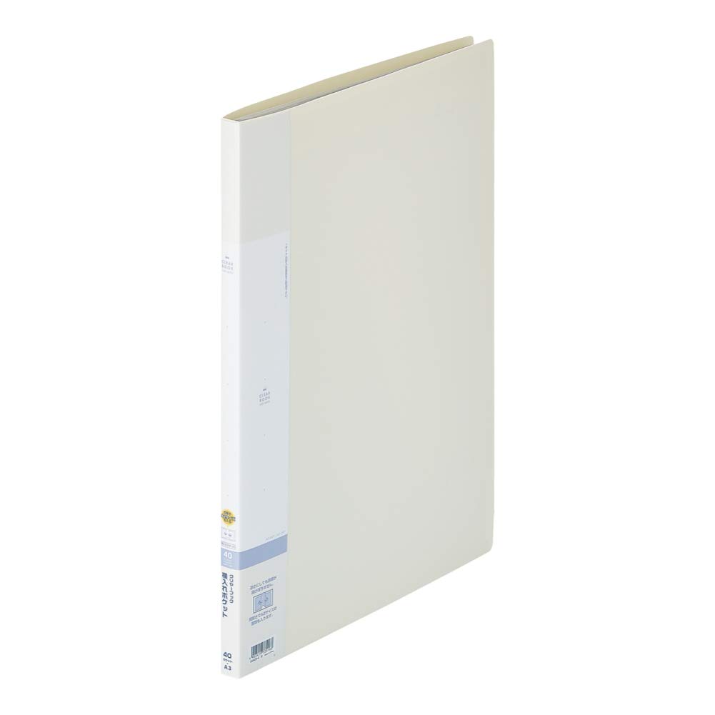 

LIHIT LAB Папка с прозрачным боком A3 20 40, Вент, Портретная/Пейзажная A2, Листов, Карманов, Белый, G3405-0 белый