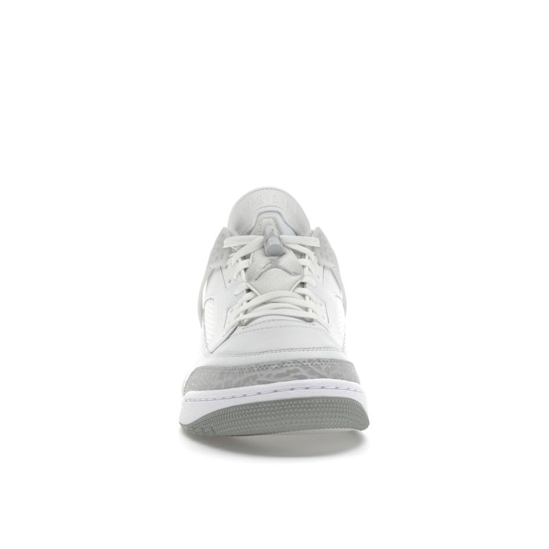 Air Jordan Spizike Low Summit White Photon Dust Scarpe da Ginnastica da Uomo Phantom Argento Metallizzato HQ3602-121