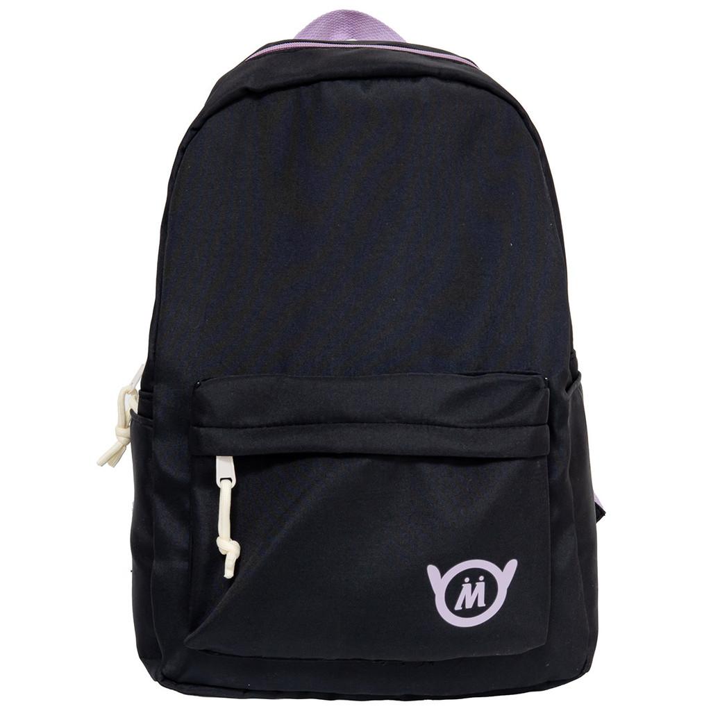 Girl Backpack Durable Nylon Youth School Teen College With Color Block Design For Education Use