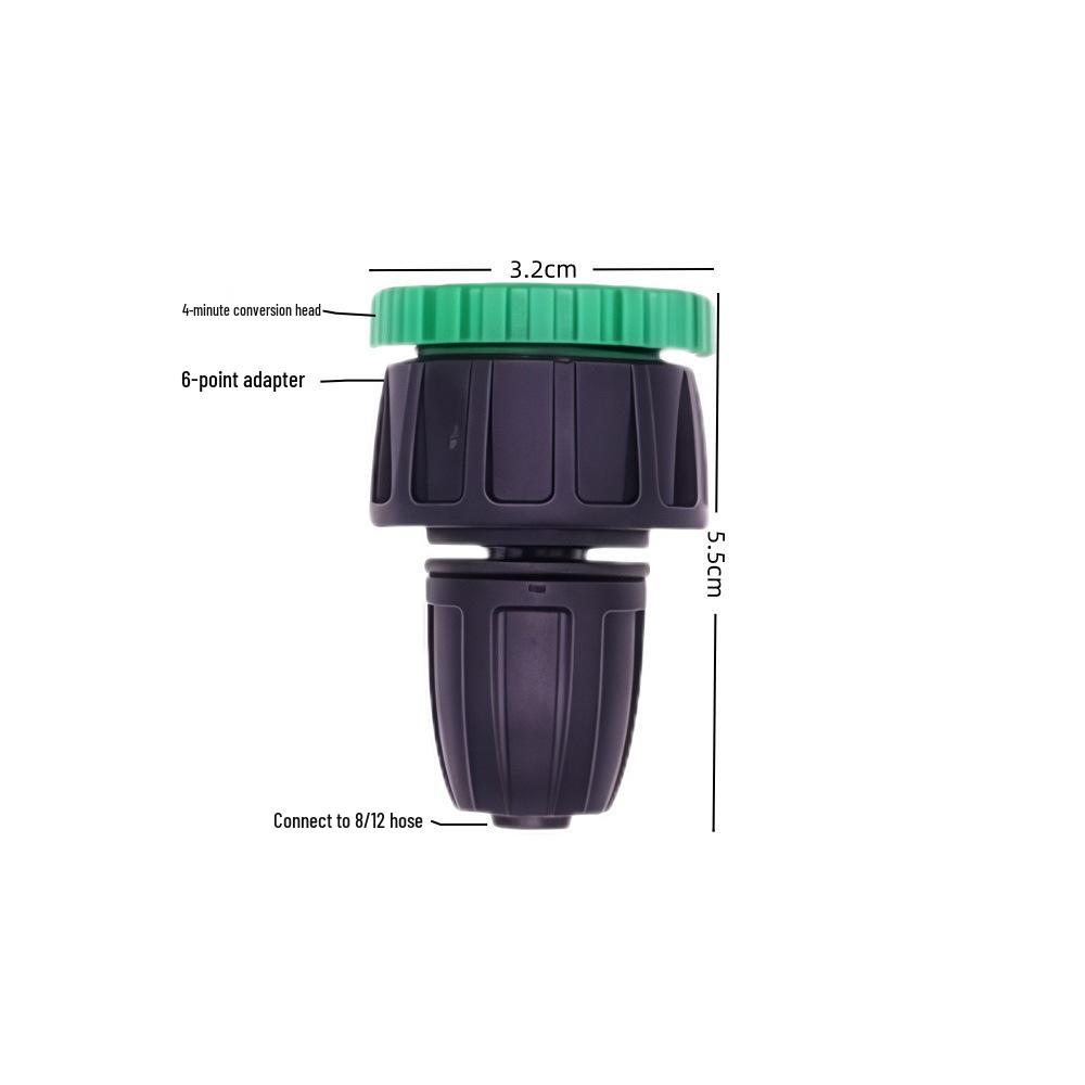 46-Minute Quick Connector & Automatic Drip Irrigation Device for Garden Watering