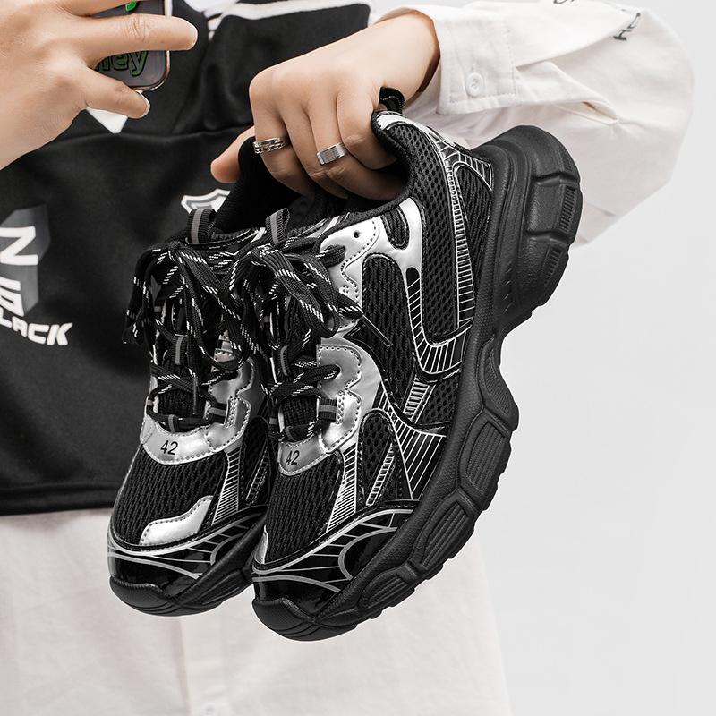 Dad shoes ins super fire platform versatile trendy shoes 2023 new paris casual couple shoes fashion street men's shoes