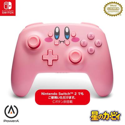 Nintendo PowerA Wireless Controller for Nintendo Switch - Kirby Pink NSGP0348JP-01