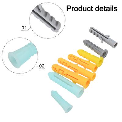 Complete Set Drywall Anchors Self Tapping Drywall Screws 300 Piece Set Assorted Sizes Exceptional Holding Power