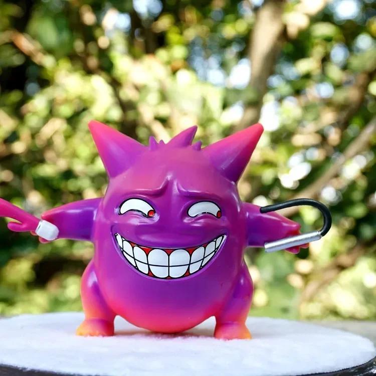 Pokemon Action Figure Gk Spoof Series Obscene Pikachu Charmander Bulbasaur Squirtle Gengar Doll Ornaments Model Kid Gift