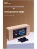 Creative Sound-Activated Wooden Clock - Multifunctional Home & Student Gift