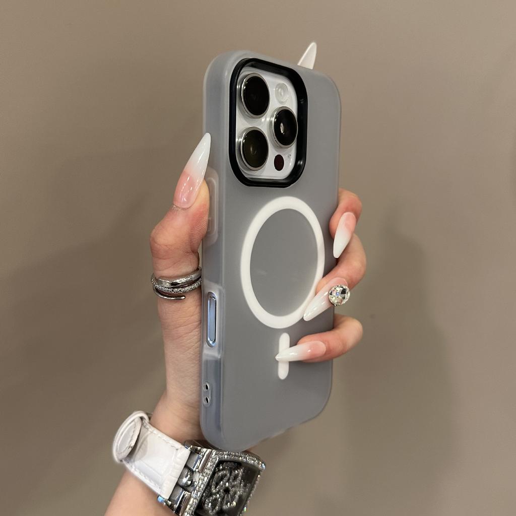 New Two In One Suitable for Apple IPhone 17 Promax Magnetic Phone Case 16 Jelly Color Full Package Anti  Fall Case