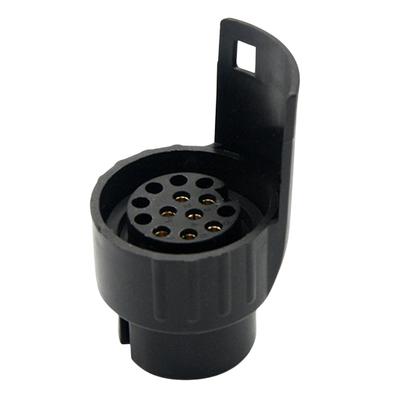 7 Pin To 13 Pin Towing Adapter Copper Core Trailer Adapter Trailer Connector Mini Socket Converter for Sedan Boat Truck Camper