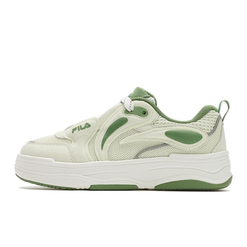 New FILA VIBE Breathable Low Top Skateboard Shoes Women's Fluorescent Green F12W522212FFS