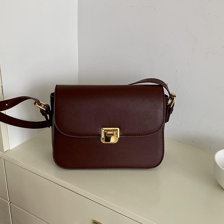 

Женские сумки Осенние и зимние женские сумки, высококачественные сумки-мессенджеры, текстурированные сумки через плечо, модные сумки подмышками темно-коричневого