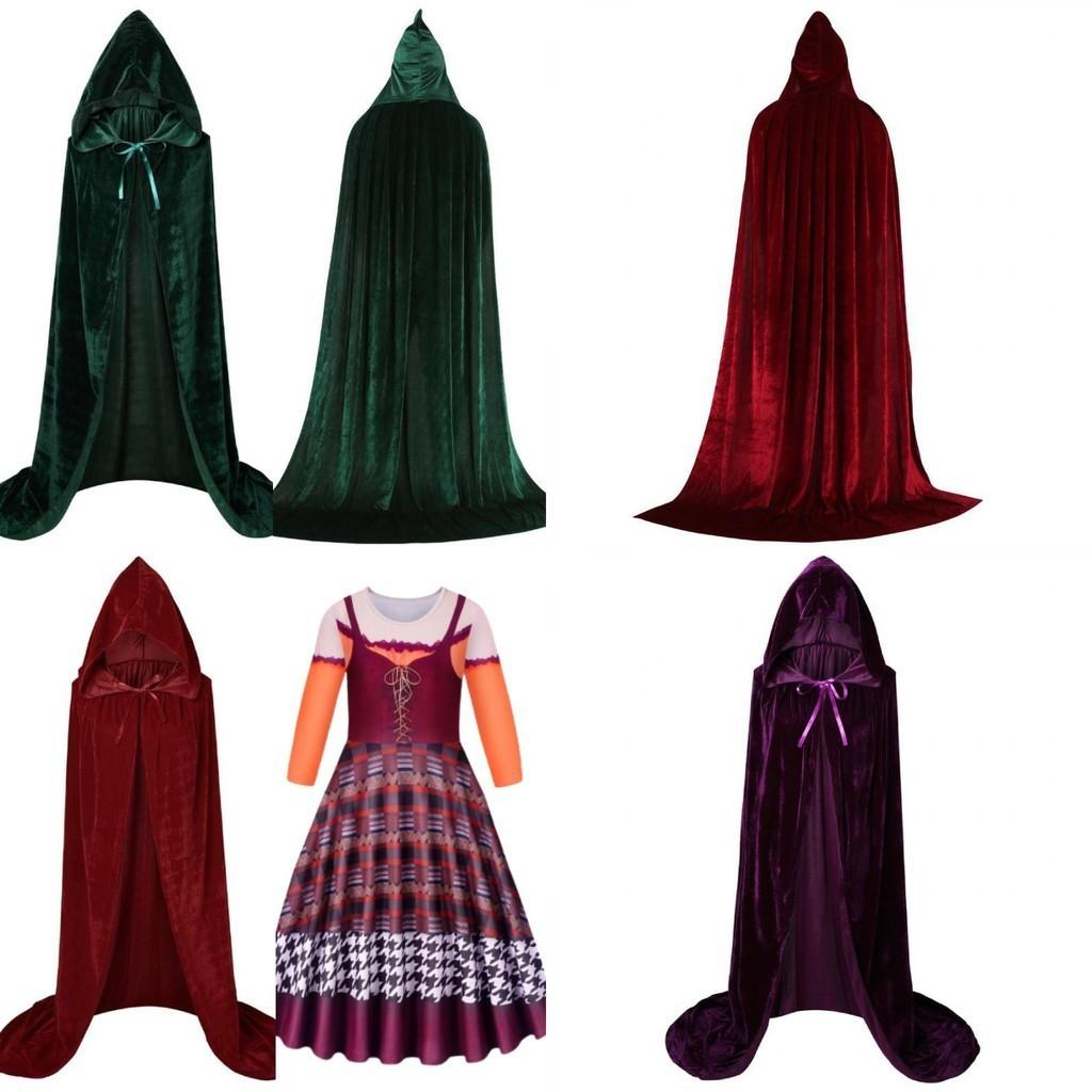 Unleash Your Inner Witch With The Hocus Pocus2 Hooded Cape For Kids!