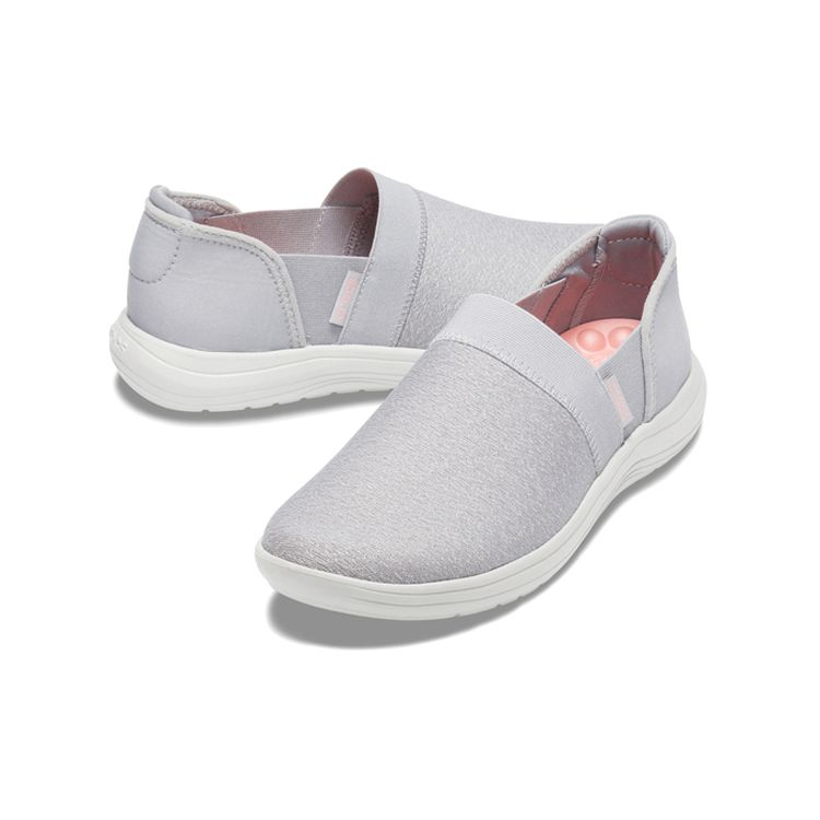 Crocs Reviva Comfortable Breathable Sports Casual Shoes Women Shoes Light-Gray 205804-01S