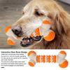 Indestructible Dog Chew Toys Interactive Puppy Teeth Bone Toy Teeth Cleaning Boredom Relief Gear Bone Pet Toy for Aggressive Chewers Small Medium