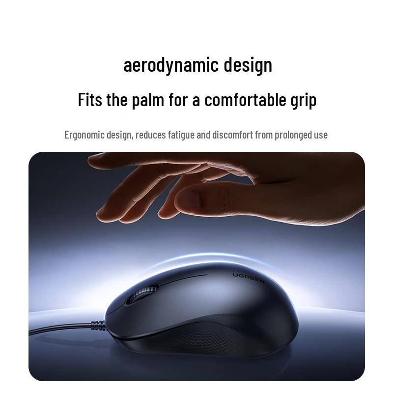 Ugreen MK331 Silent Wired Keyboard and Mouse Combo