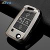 Tpu Car Key Case Cover For Vw Volkswagen Golf 7 Mk7 Tiguan Mk2 For Seat Ateca Leon Fr 2 Ibiza For Skoda Octavia Auto Accessories