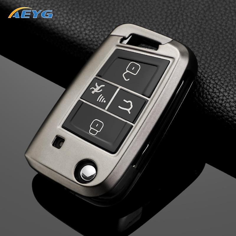 Tpu Car Key Case Cover For Vw Volkswagen Golf 7 Mk7 Tiguan Mk2 For Seat Ateca Leon Fr 2 Ibiza For Skoda Octavia Auto Accessories