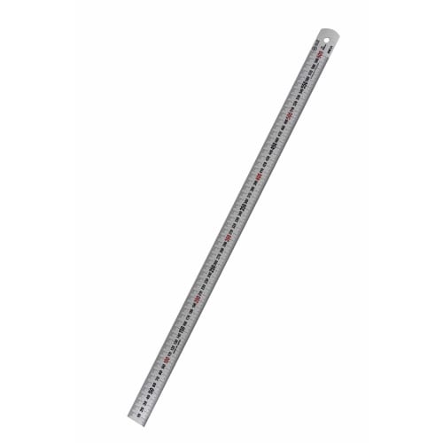 SK11 (ESK11) 60cm Ruler, JIS Class 1, FSV-600KD, Stepped Graduations, Made in Japan, Silver