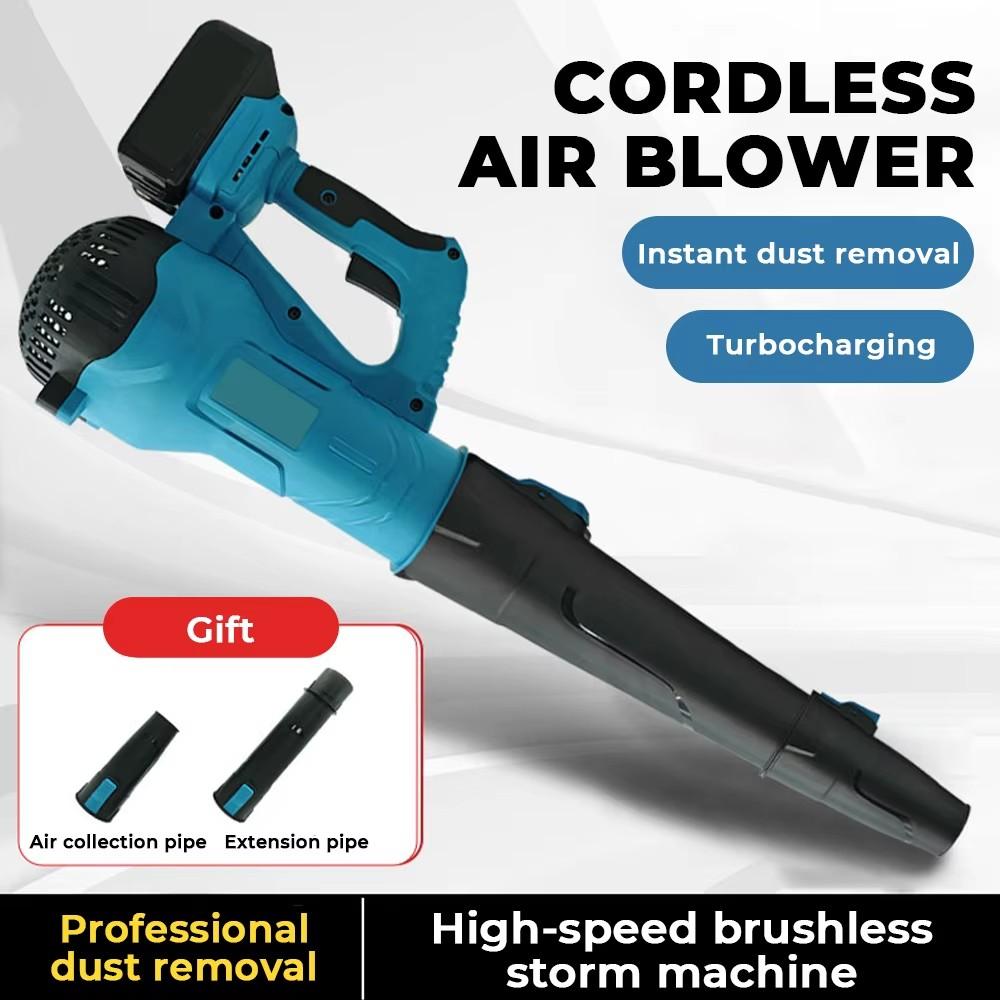 Mamidw 38000RPM Brushless Cordless Air Blower Handheld Leaf jet Turbo Blower Power Tool For Makita 18V Battery