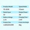 Small Handheld Fan Plastic Texture Suitable for Indoor-Green