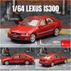 1/64 Lexus IS300 Limousine Miniaturmodell JKM 1:64 Premium Spielzeugauto Fahrzeug Freilaufräder Druckguss Zinklegierung Metall Sammlung Geschenk Junge
