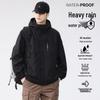 Men's Autumn/Winter Three-Proof Outdoor Jacket - Casual, Loose, Plus Size, Trendy Mountaineering Coat