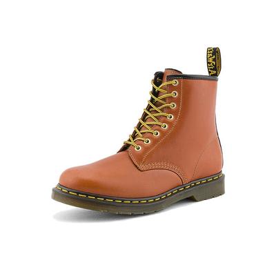 1460 Cuir Bout Rond Simples à Lacets Originals Bottines Courtes Bottes Unisexe Jaune-Brun 32130220