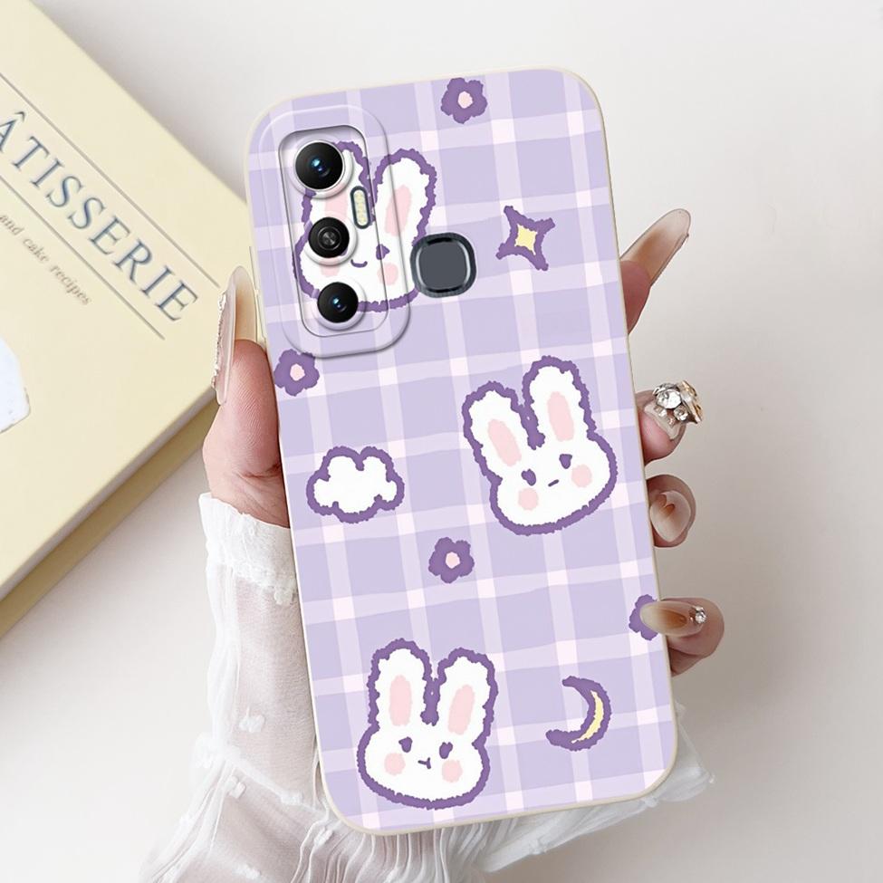 Für Infinix Hot 11 Hülle X662 Silikon Niedlich Mode Schmetterling Liebe Bemaltes Cover Für Infinix Hot 11 2021 Handyhülle X662B X689F