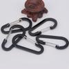 6.1cm Aluminum Carabiners Clip, Set of 4, for Camping, Hiking, Outdoor and Gym