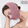 Tragbarer Verstellbarer Gesichtsstraffungsverband Verbesserter Lifting-Gürtel Gesichtsmassageband Anti-Falten V-Linie Schlafmaske Kinn Wange