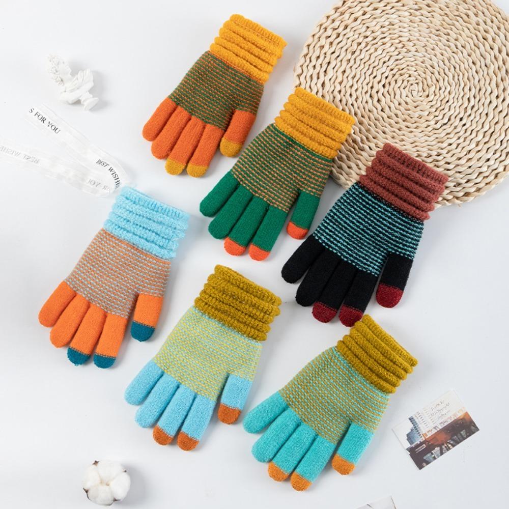 

Thickened Winter Gloves Keep Warm Women s Gloves Soft Knitted Gloves Women