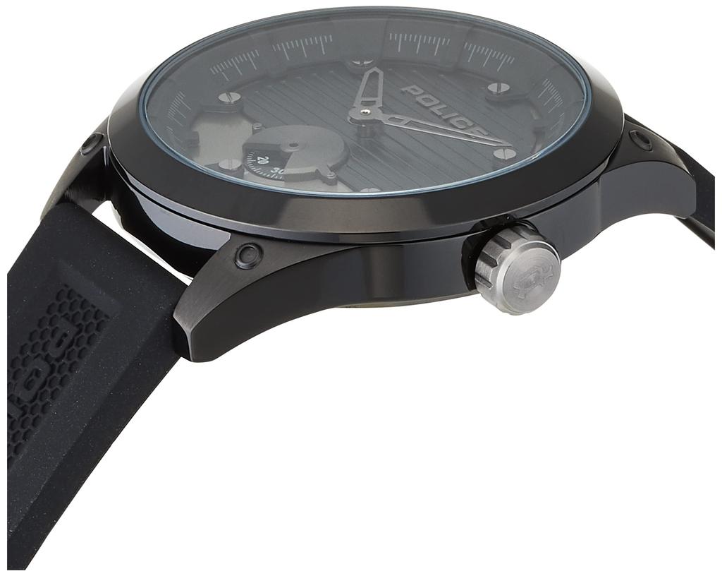 Police DENTON PEWJM2118901 Herrenuhr, Schwarz