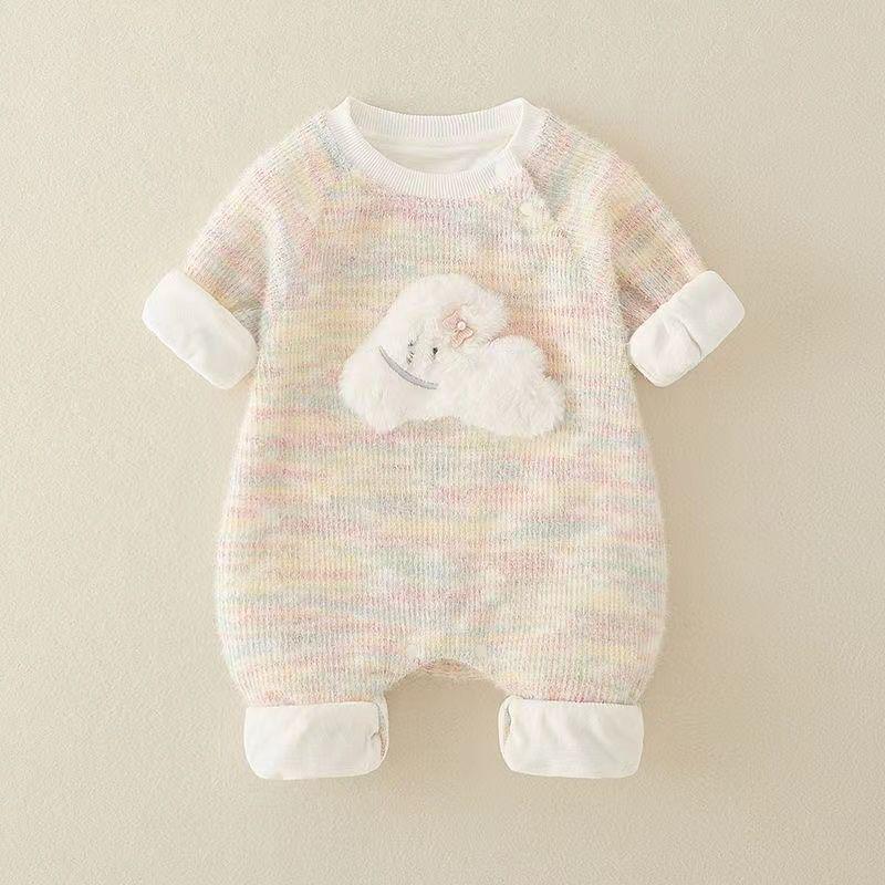 

Autumn Baby Long Sleeve Romper - Cute Outdoor Crawling Onesie 66 CM