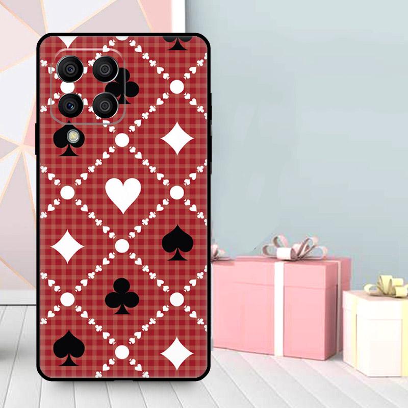 CASINO PLAYING CARDS Case For Samsung Galaxy M56 M52 M32 M53 M16 M11 M21 M31 M35 M12 M13 M14 M15 M36 M55 M34 M54