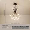 Luxury Bouquet Pendant Light Restaurant G4 Hanging Lamps Golden Suspension Lighting Bedroom Dining Room
